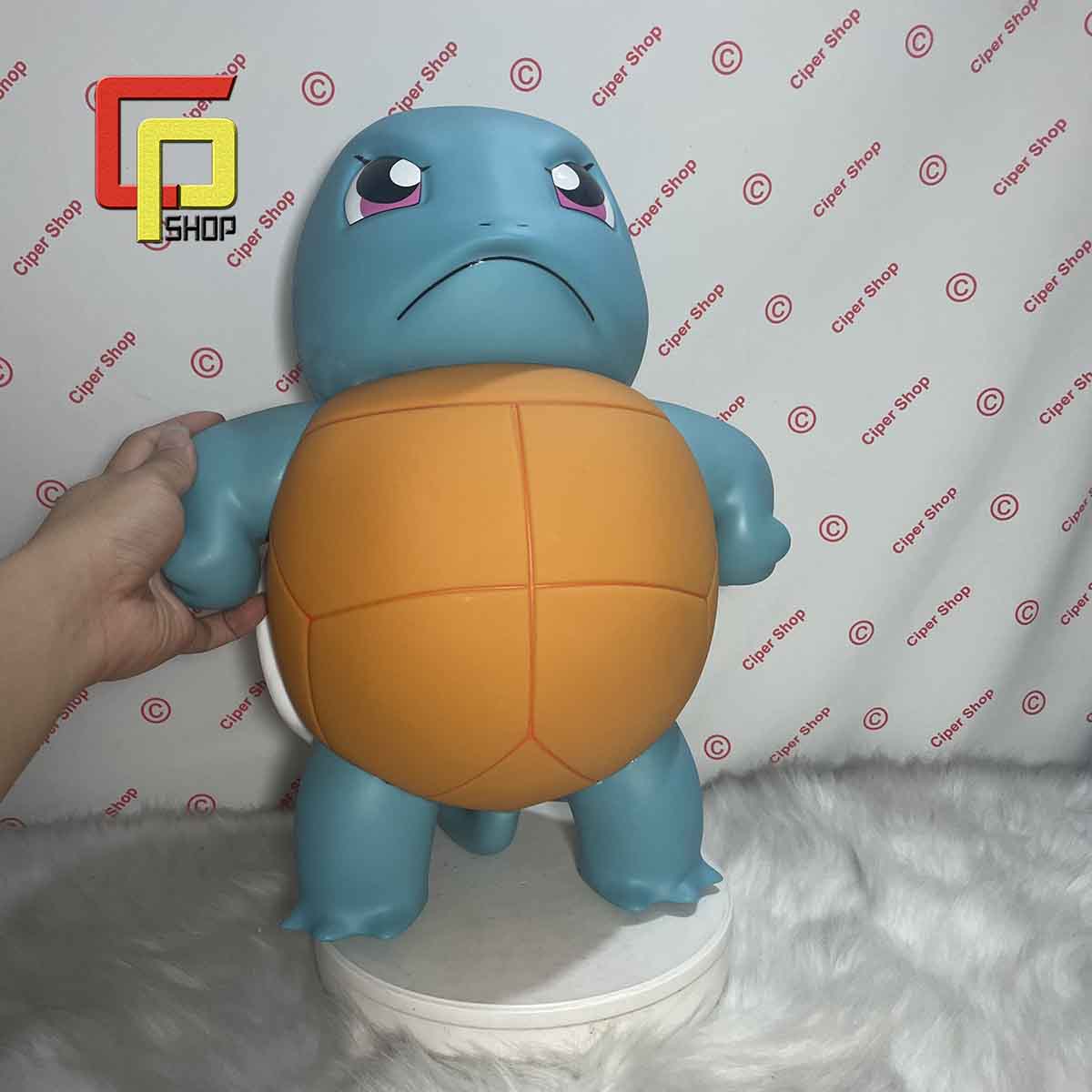 Mô hình Squirtle 1:1 - Mô hình Rùa nước 40cm