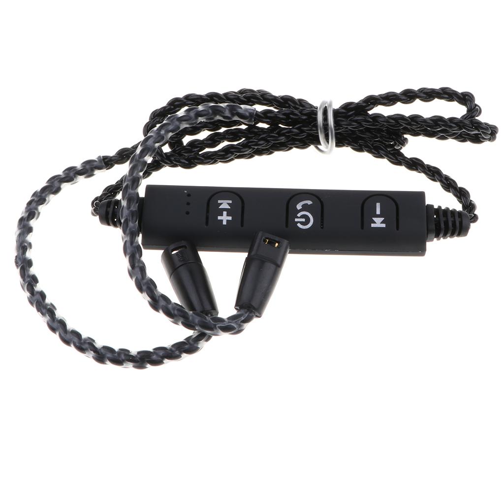 Wireless Bluetooth Cable Upgrade Wire 2 Pin For Sennheiser IE80