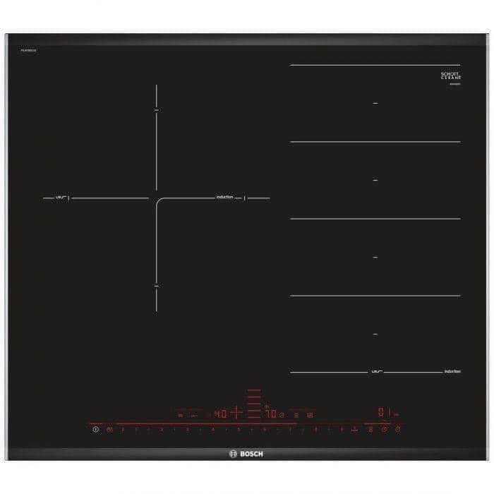 Bếp từ Bosch PXJ675DC1E công suất lớn 7.400W (3 vùng nấu) hàng chính hãng