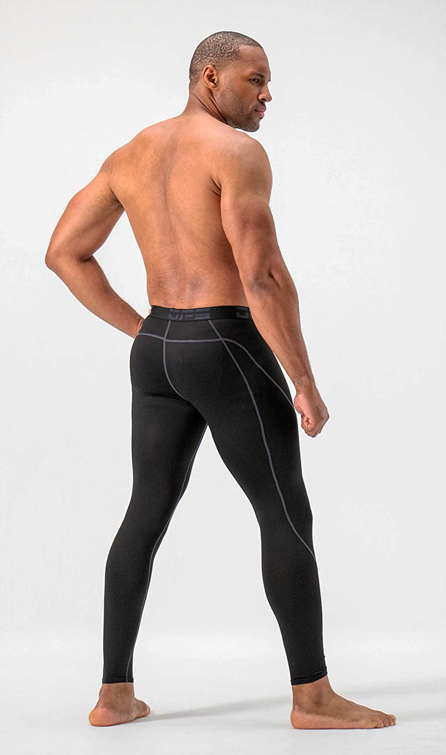 Quần thể thao giữ nhiệt legging nam lót lông cừu ôm thun co giãn dành tập gym chạy bộ đá banh bóng rổ thu đông DET1023