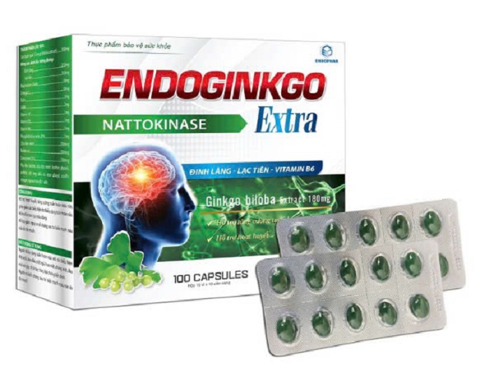 Endoginko Extra ENDOPHAR - Tăng Cường Tuần Hoàn Máu Não, Giảm Thiểu Biểu Hiện Thiếu Máu Não