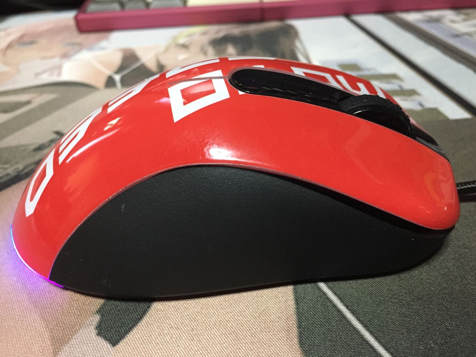 Chuột Motospeed V100 PRO RED TRUE ESPORT- hàng chính hãng 