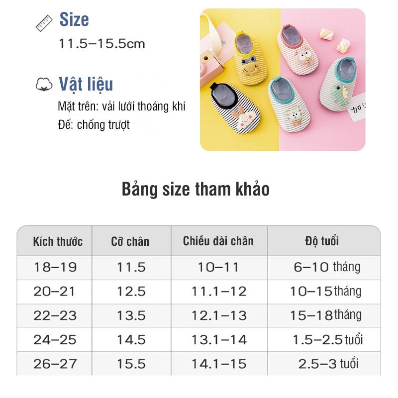 Giày tập đi cho bé hình thú