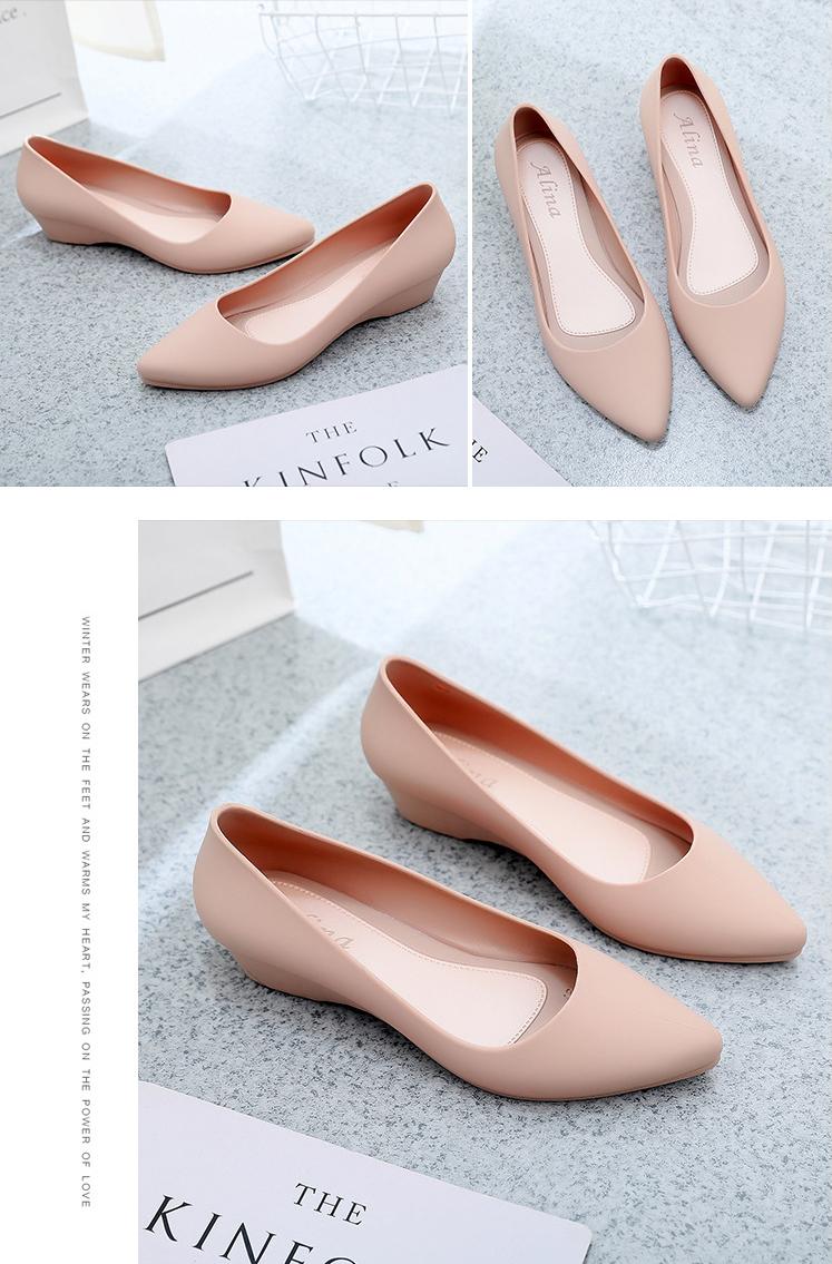 Giày búp bê giày công sở size 36 đến 40 size chuẩn nhiều màu có khả năng chịu nước, chống trơn trượt V158