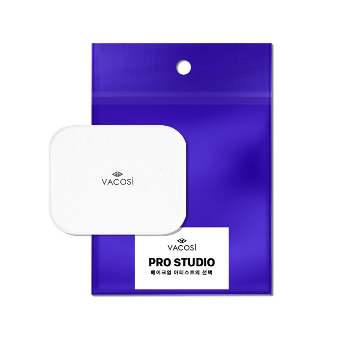 Bông Phấn Ứớt Vuông Nhỏ Pro Vacosi PU03