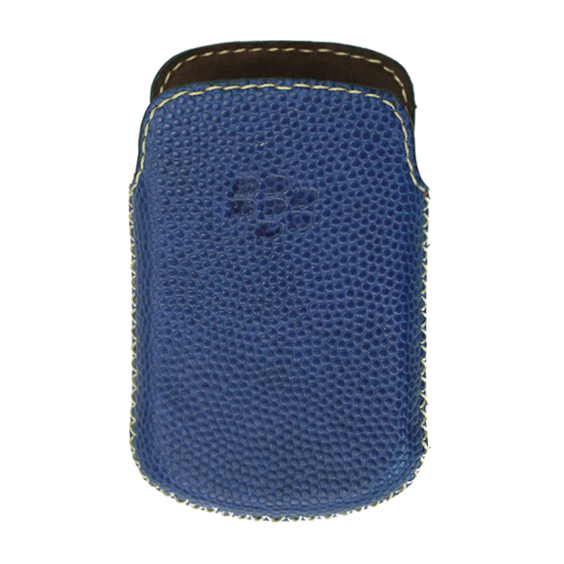 Bao Da Rút Dành Cho Blackberry Bold 9900 - 9930 Màu Xanh Navy