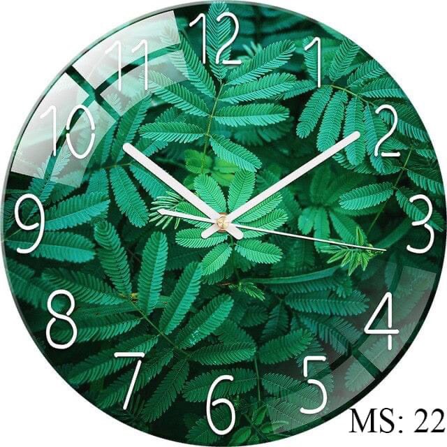 Đồng hồ treo tường TRANG TRÍ mika phu gương đường kinh 35cm( MS 22)