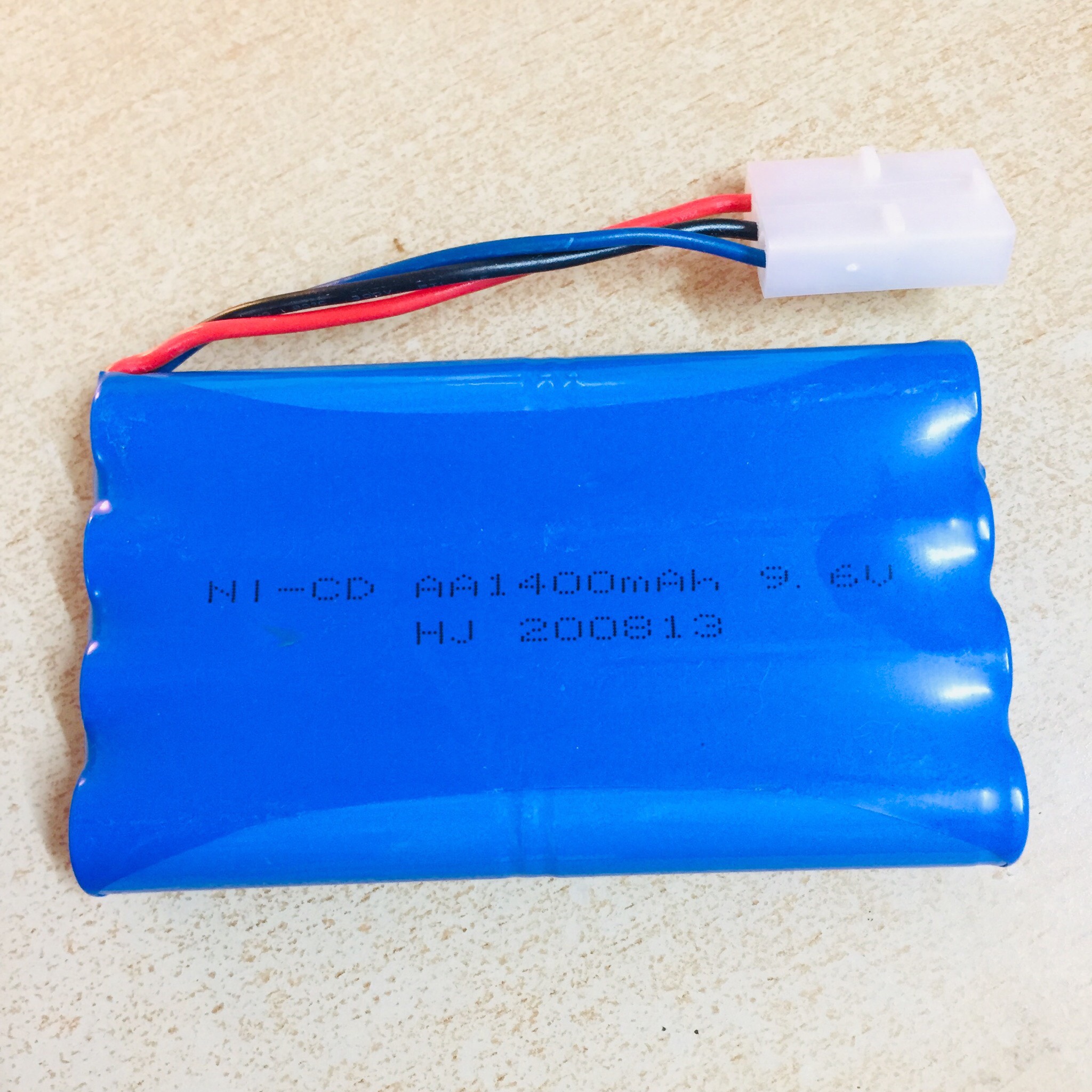 Pin sạc 9.6V dung lượng cao 1400mAh chân cắm Jack Ket 3P