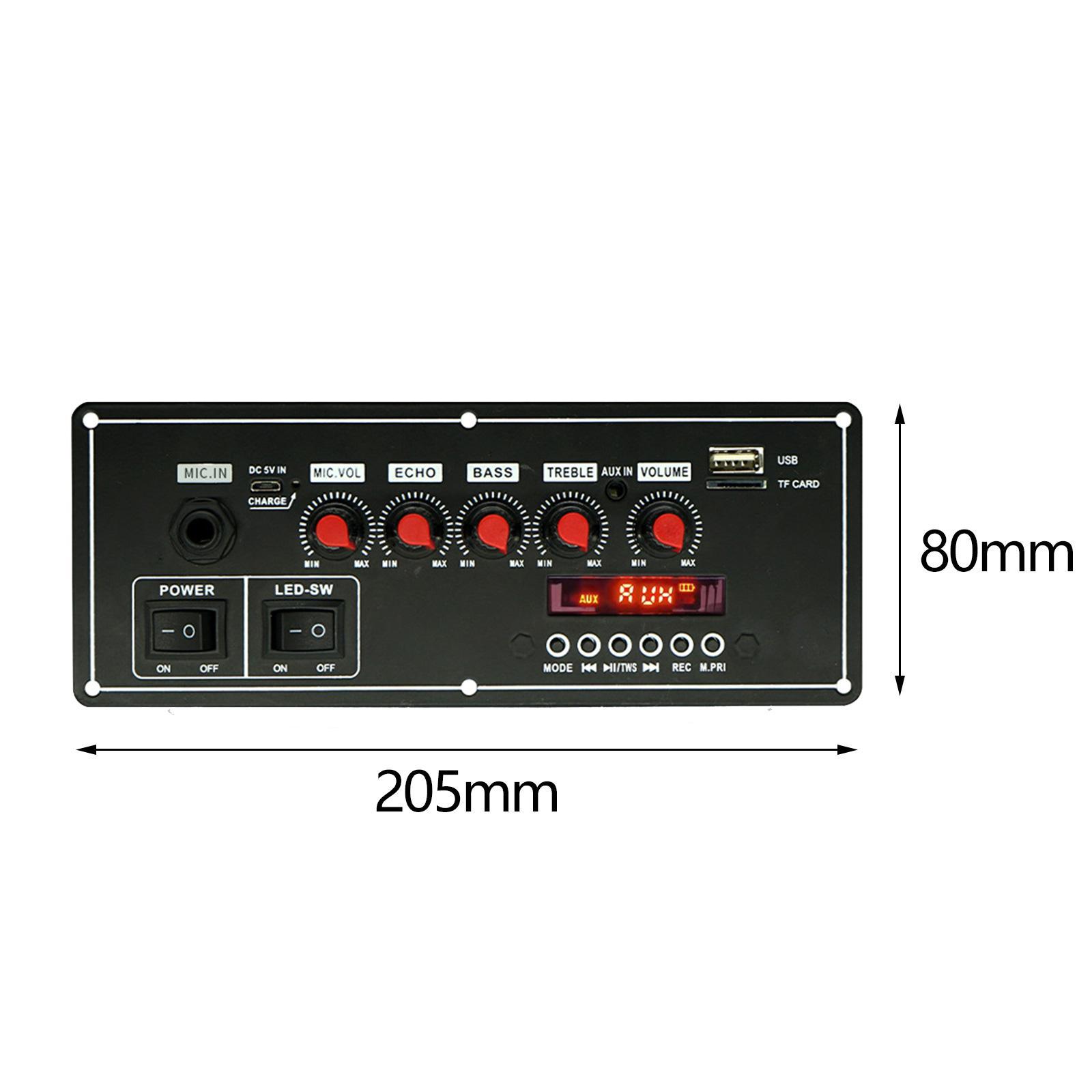 MP3 Bluetooth Board Player Module with Remote Control 2x20W Premium Dual Decoding 7.4V FM Audio Module Durable Audio Module