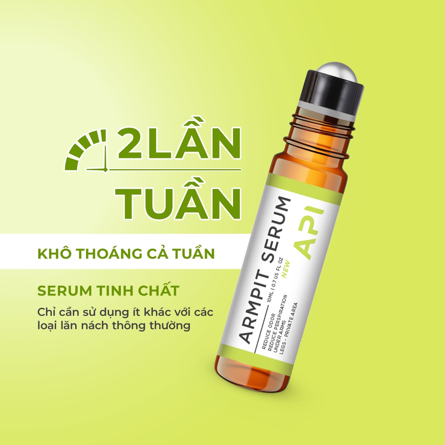 Lăn Nách Api Trắng Nách - Son Nách Mee Natural Giảm Thâm Khử Mùi Hôi Cho Nam Và Nữ 10ml