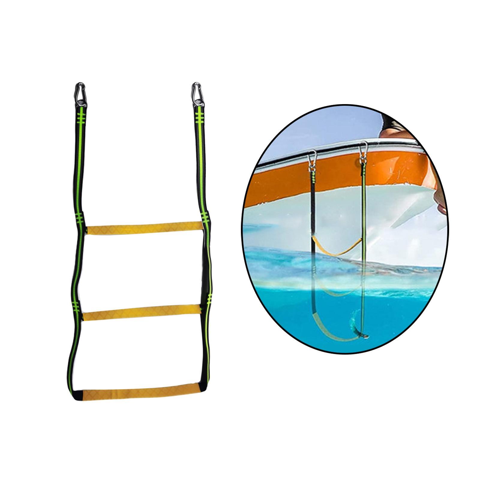 1PC Fire Escape Ladder   for Marine Boat Kayak Boarding Portable Yacht