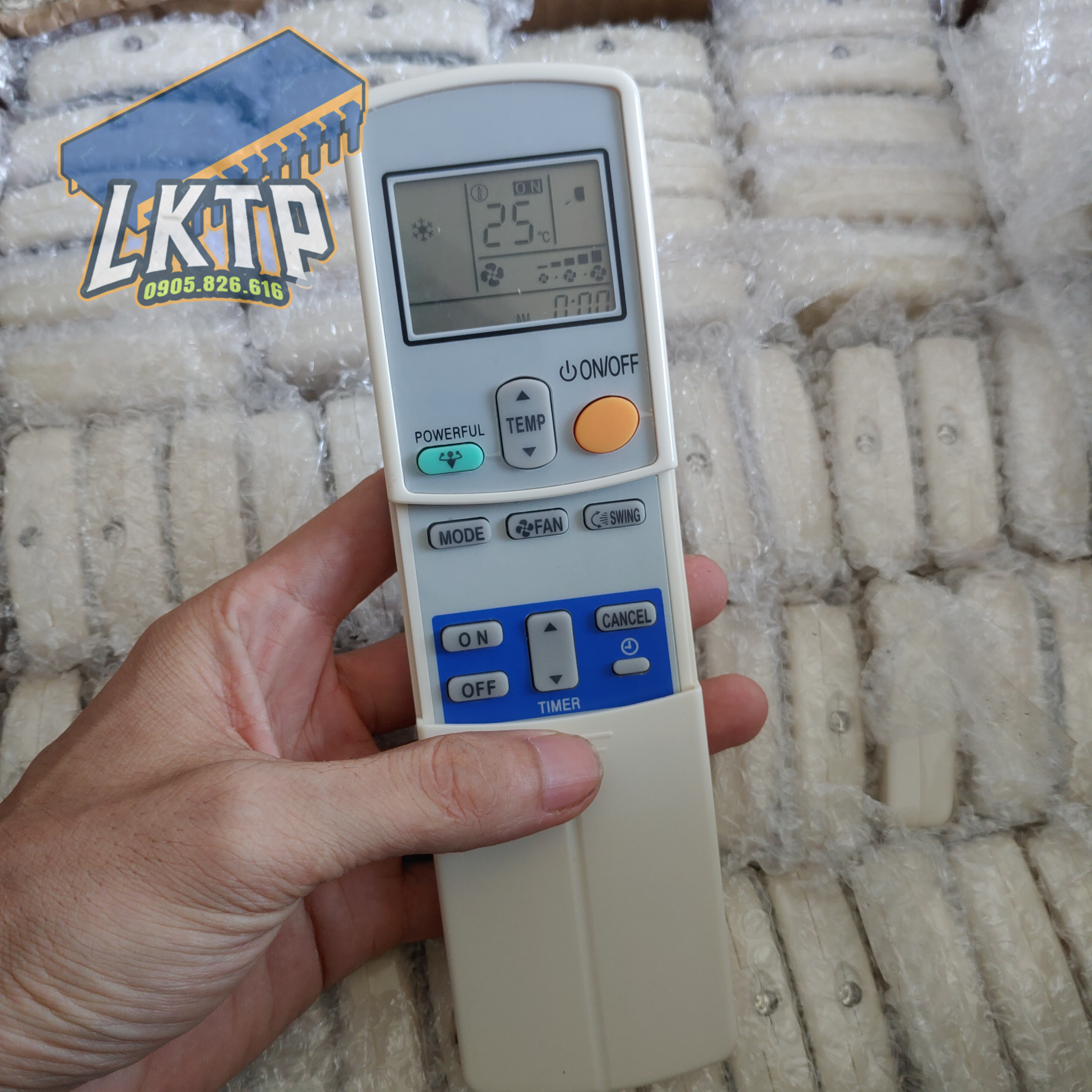Điều Khiển Remote Dùng Cho Điều Hòa Máy Lạnh Daikin 2 Chiều Dùng Được Cho 1 Chiều