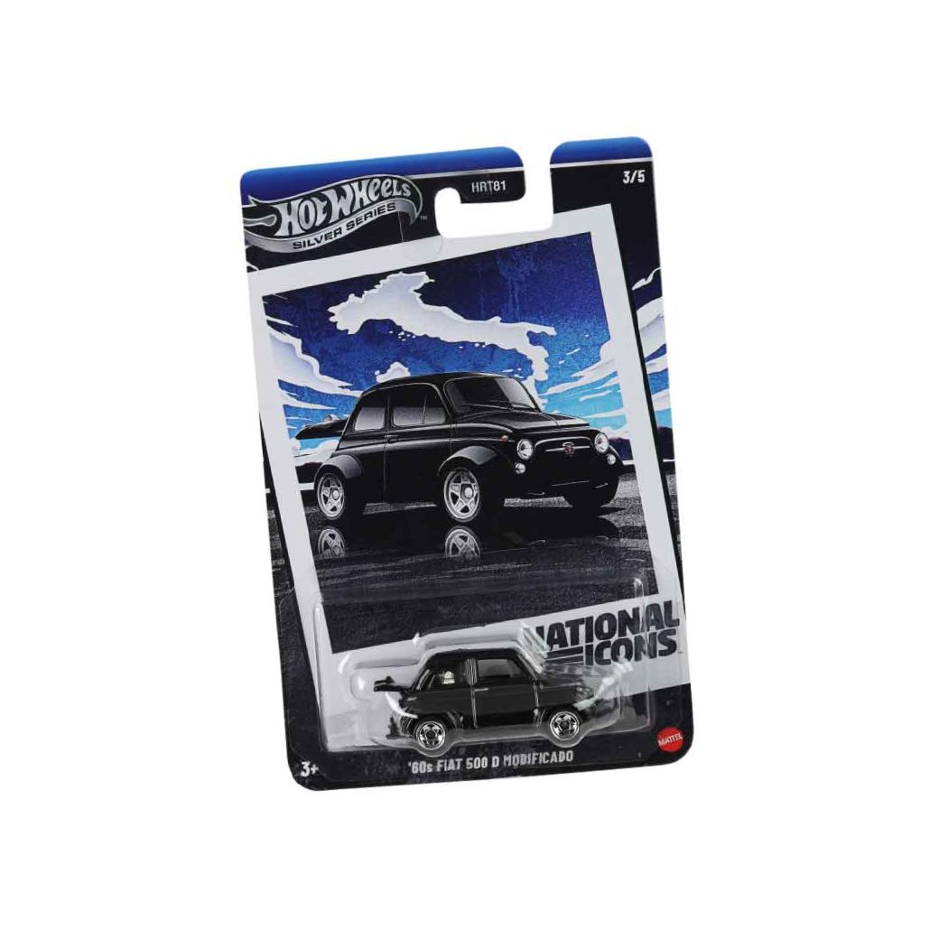 Đồ Chơi Mô Hình Siêu Xe Vintage 60S Fiat 500D Modificado HOT WHEELS JBY88/HRT81