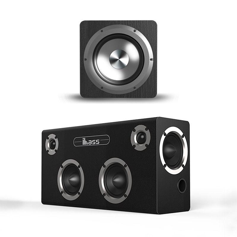 IBASS 90W Subwofer Subwofer có dây Bluetooth Loa HIFI Nhà hát HOME STEREO TV MÁY TÍNH MUSIC CENT