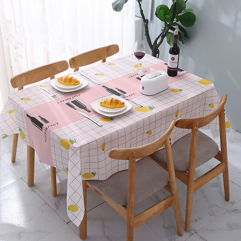 Khăn Trải Bàn PVC cỡ lớn/ Khăn Trải Bàn Họa Tiết Đa Dạng Siêu Xinh/ Khăn Bàn Ăn Chống Thấm Nước