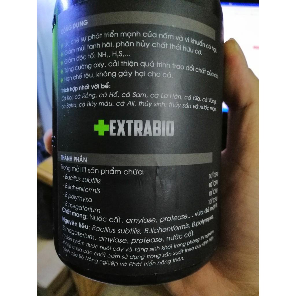 Vi Sinh Làm Trong Nước Bể Cá Cảnh Extra Bio chai dung tích 250ml, 500ml và 1L