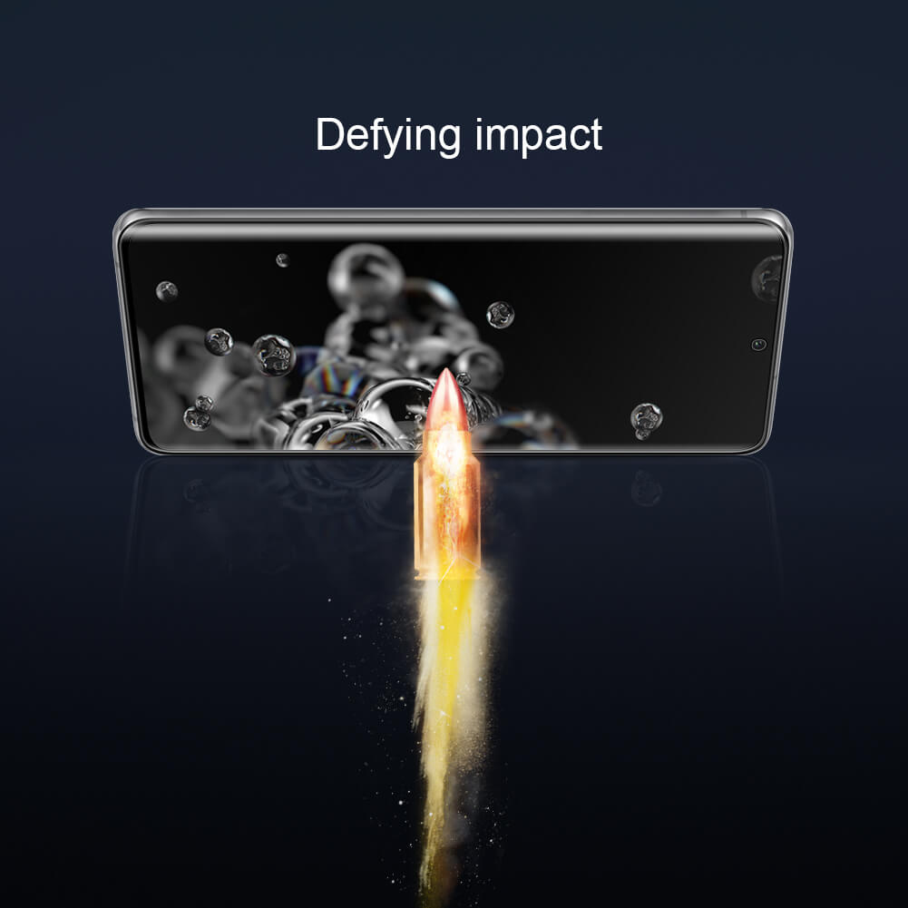 Miếng dán kính cường lực 3D full màn hình cho Samsung Galaxy S20 Ultra hiệu Nillkin CP+ Max - Hàng chính hãng