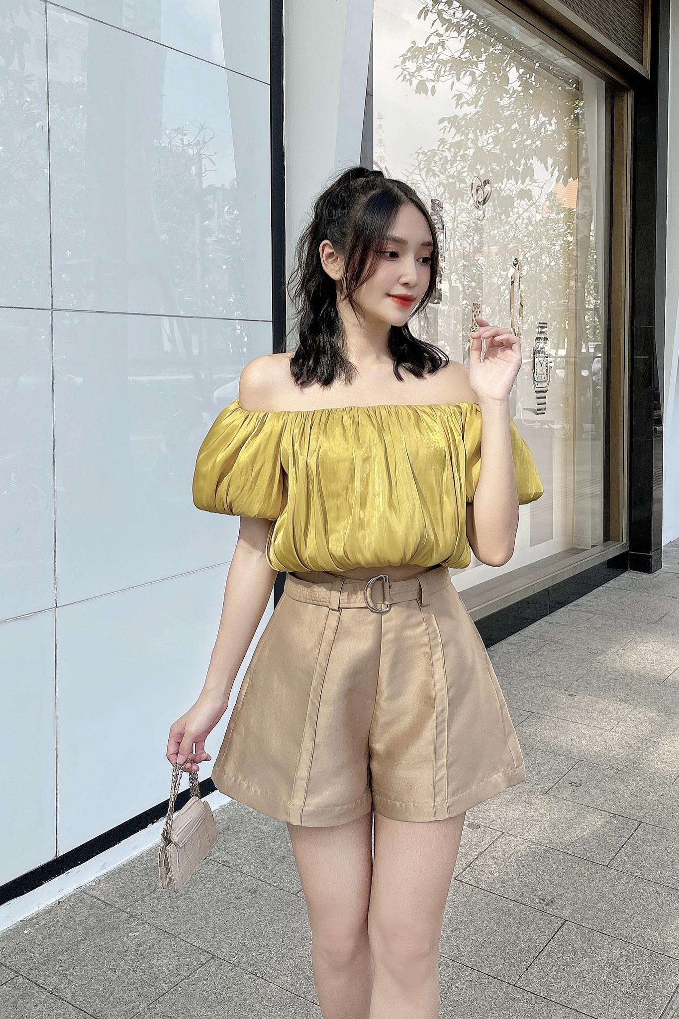 OLV - Áo Andeline Blonde Top