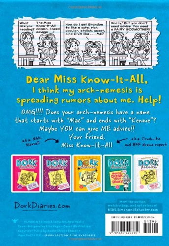 Dork Diaries 5 - Tales from a Not-So-Smart Miss Know-It-All (Hardcover)