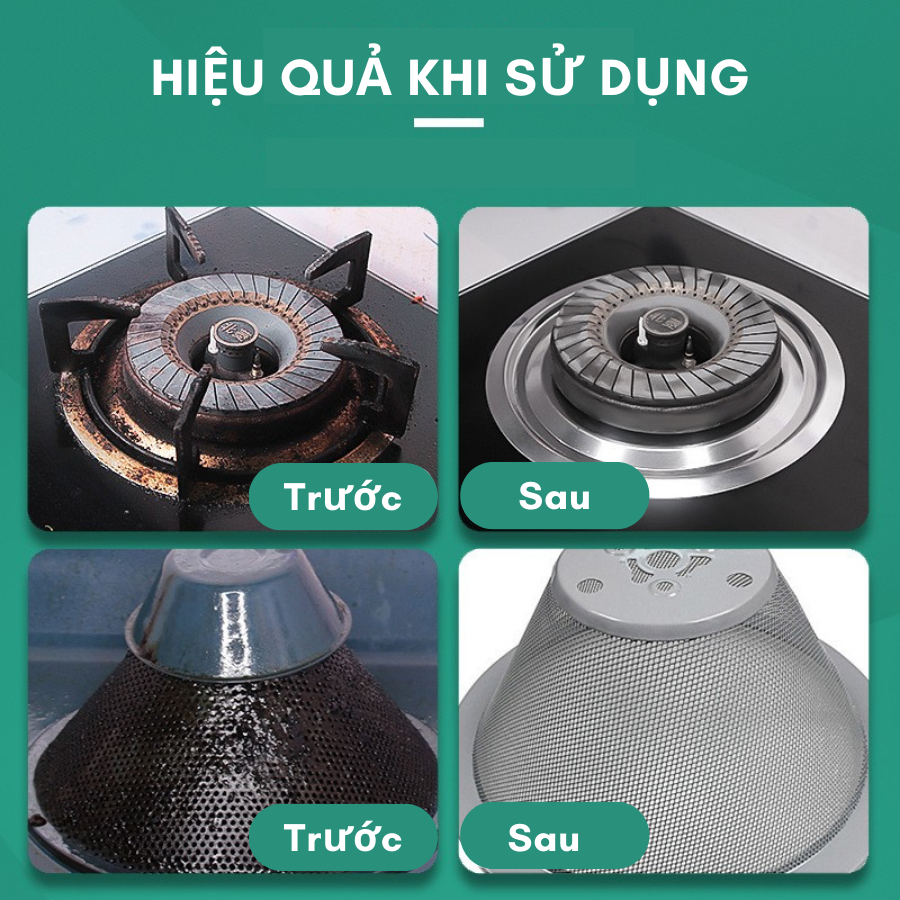 Chai xịt tẩy dầu mỡ bám bẩn nặng Funu cao cấp, làm sạch bếp gas, máy hút mùi, tường bếp, mui xe, tường gạch