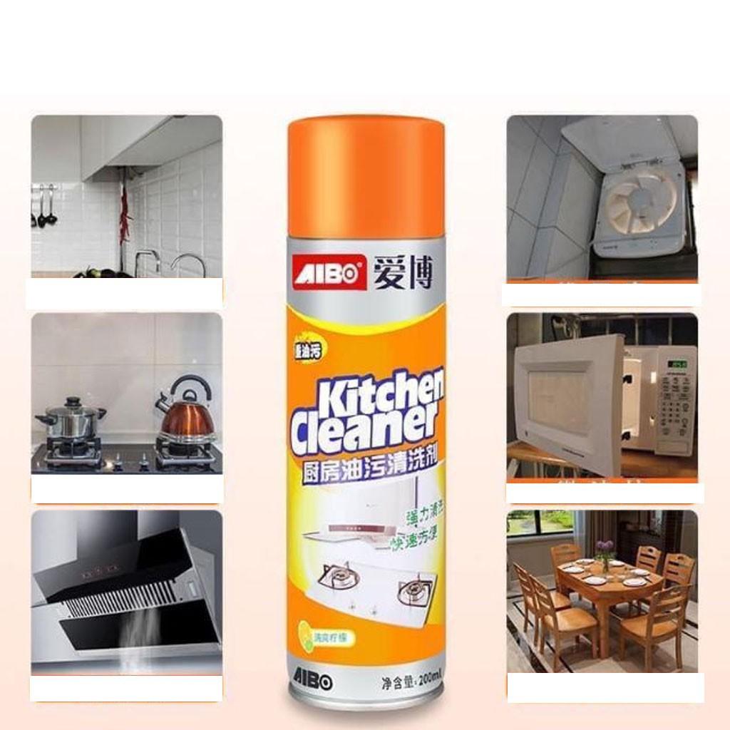 BÌNH XỊT TẨY RỬA NHÀ BẾP KICHEN CỰC MẠNH SẠCH BONG KIN KÍT - CHAI XỊT TẠO BỌT TẨY MỌI VẾT BẨN CẶN BÃ BÁM LÂU NGÀY