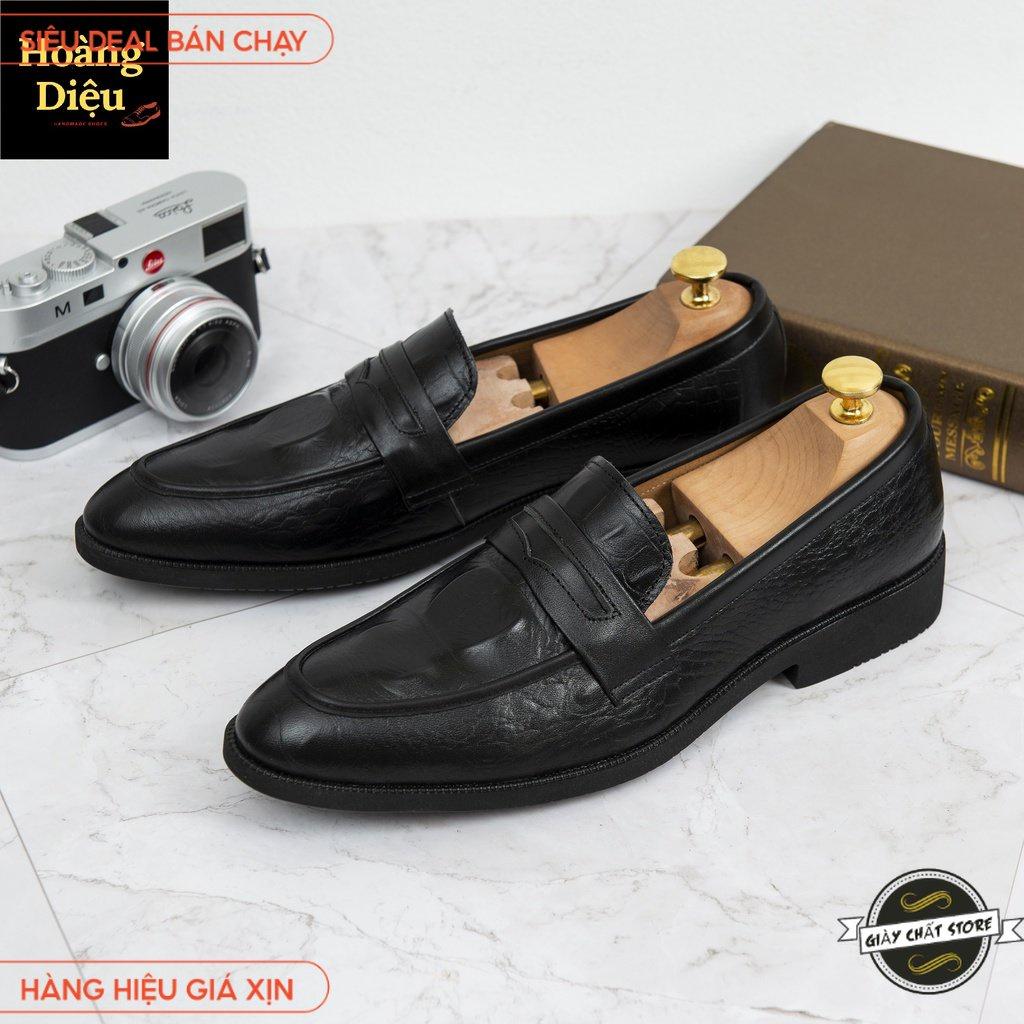 Giày Tây Nam Công Sở Cao Cấp, Hàng thủ công handmade 100 %, Chất Da Pu Pu Màu Nâu Đẳng Cấp Sang Trọng