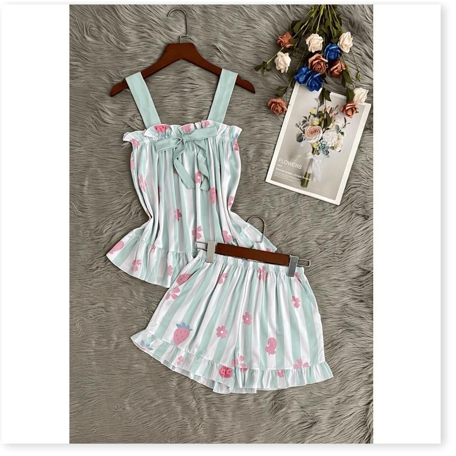 SET BỘ ĐỒ NGỦ NỮ NGẮN SIÊU ĐẸP