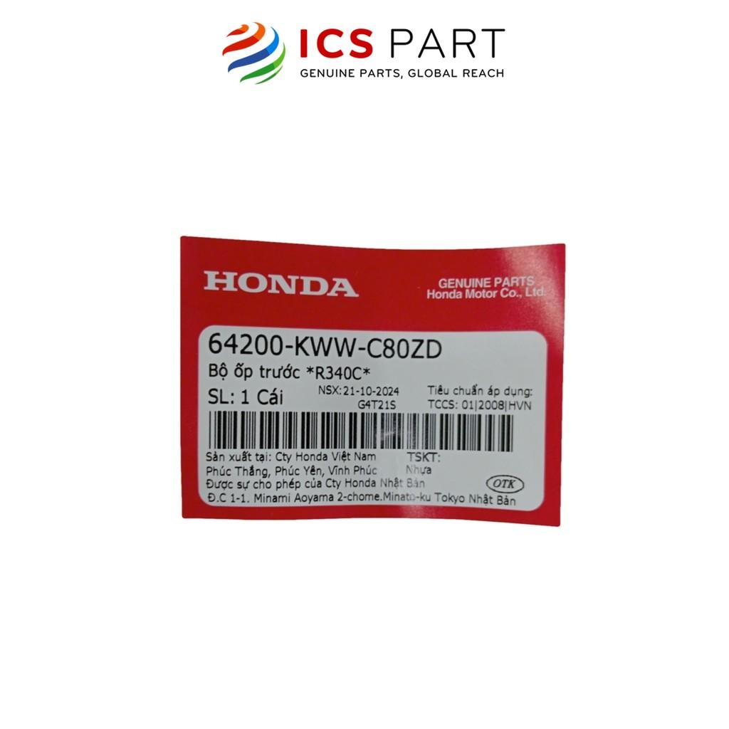 Bộ Ốp Trước (Quây Mặt Nạ) R340C HONDA Wave S Màu Đỏ (64200KWWC80ZD)