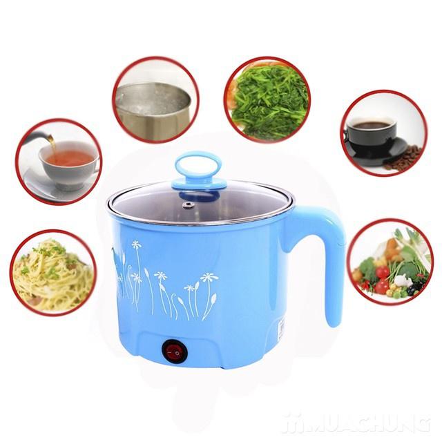 NỒI ĐIỆN NẤU LẨU NẤU MÌ LUỘC TRỨNG SIÊU TỐC - CA NẤU MÌ CHỐNG GỈ CHỐNG DÍNH CỰC TỐT