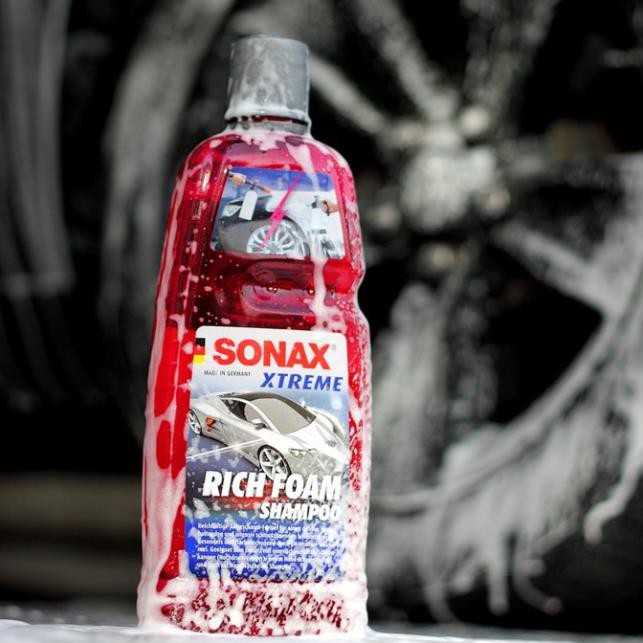 Nước Rửa Xe Ô Tô SONAX Xtreme Rich Foam Shampoo 1L - Xà phòng rửa xe bọt tuyết