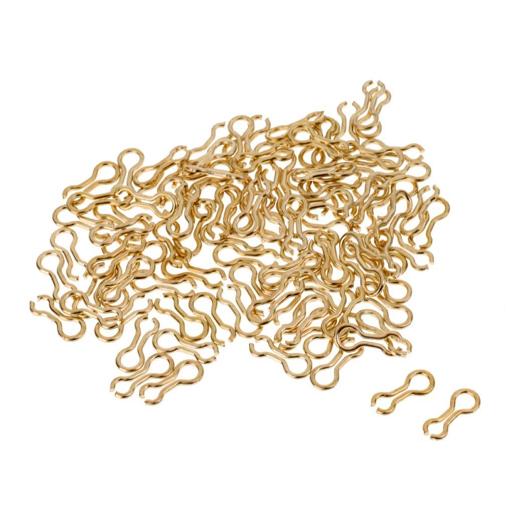 200pcs Alloy Sinker Wire Eyes Eyelets For Lead Weight Mold Fishing Tackle