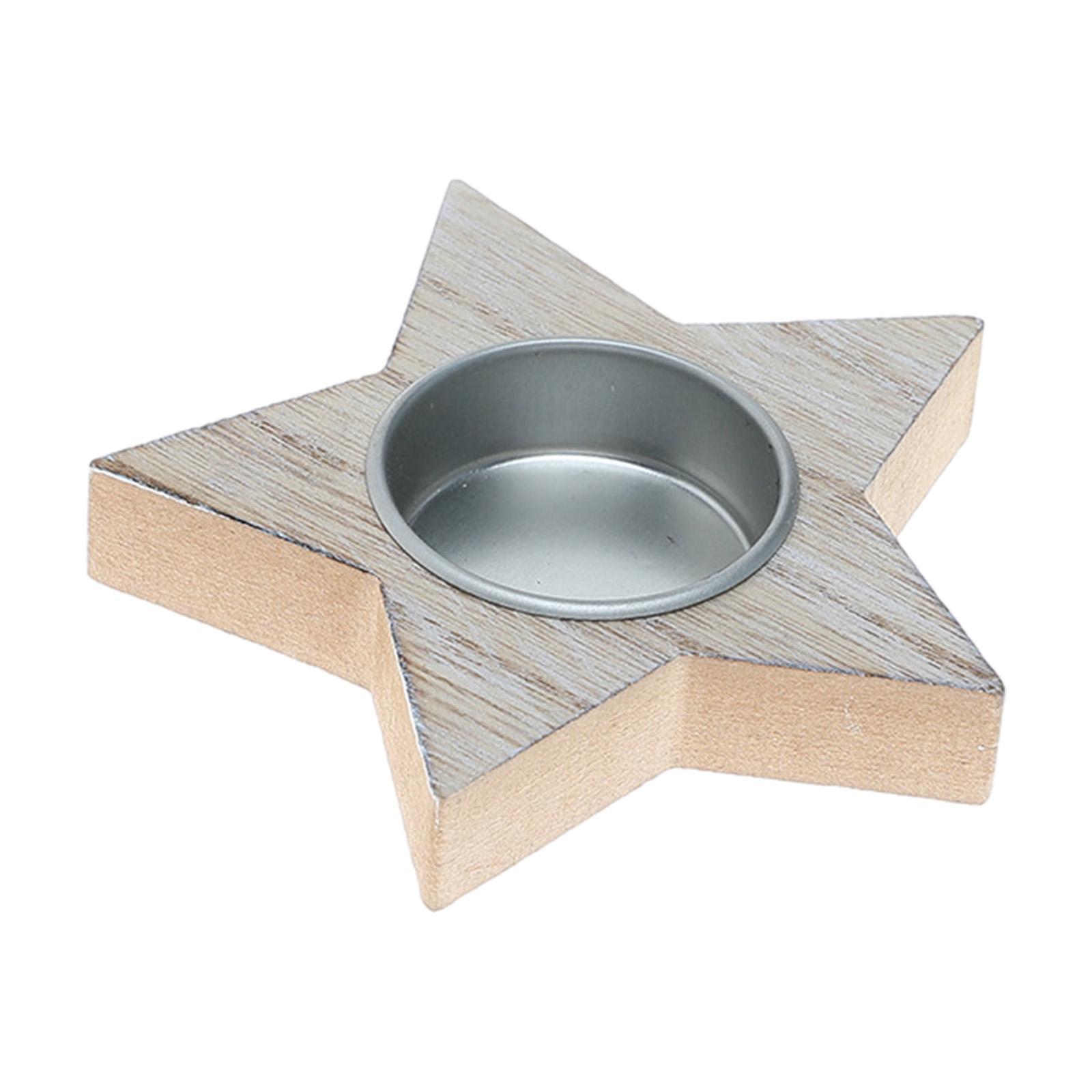 Candle Holder Candle Stand Crafts, Ornament, Candlestick Holder Decorative for Christmas Table Centerpiece Dinner