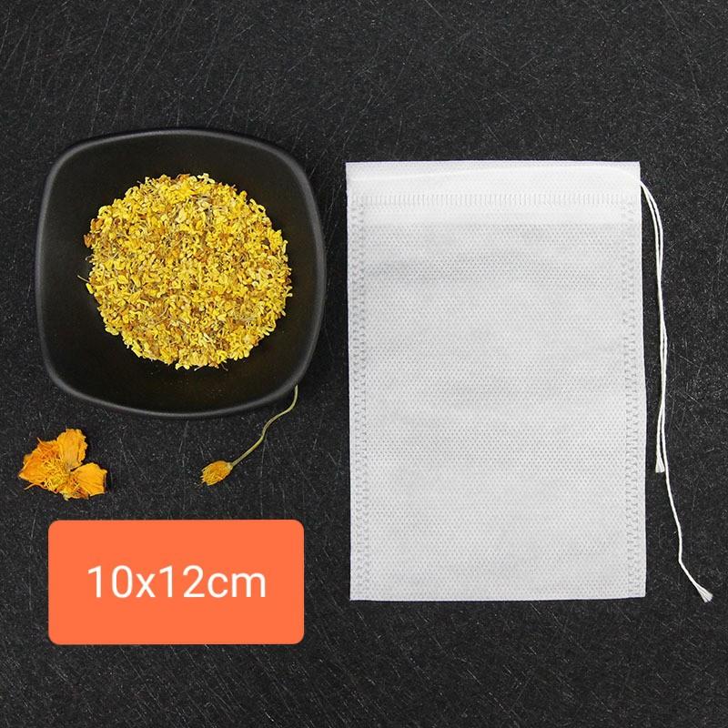 100 Túi Lọc Vải 10x12 cm, Vải không dệt