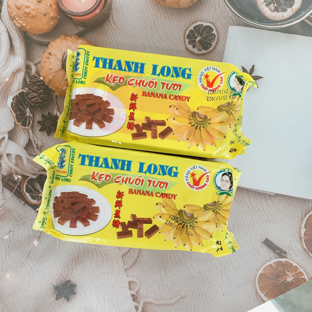 Kẹo chuối tươi Thanh Long - Đặc sản Bến Tre