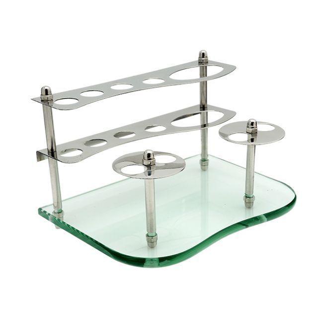 Kệ đựng ly, bàn chải, kem đáng răng Inox 304