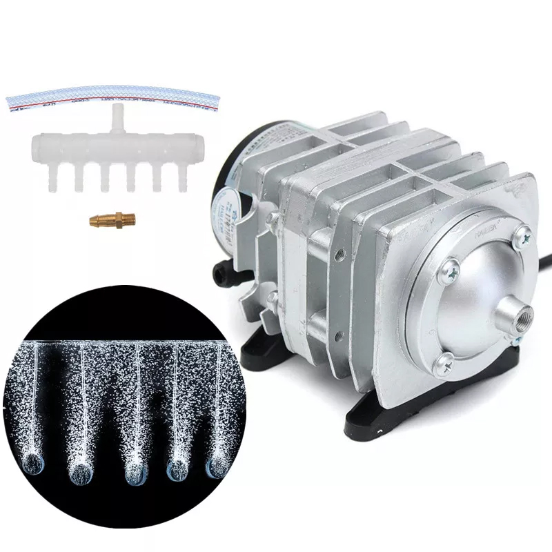 Máy sục sủi thổi khí oxy hồ bể cá cảnh HAILEA aco-208 | máy thổi oxy cho hồ bể cá 25w | máy sục khí bể cá điện 220v | máy sục khí bể cá mini | máy sục khí | máy sục khí mini | máy sục oxi bể cá