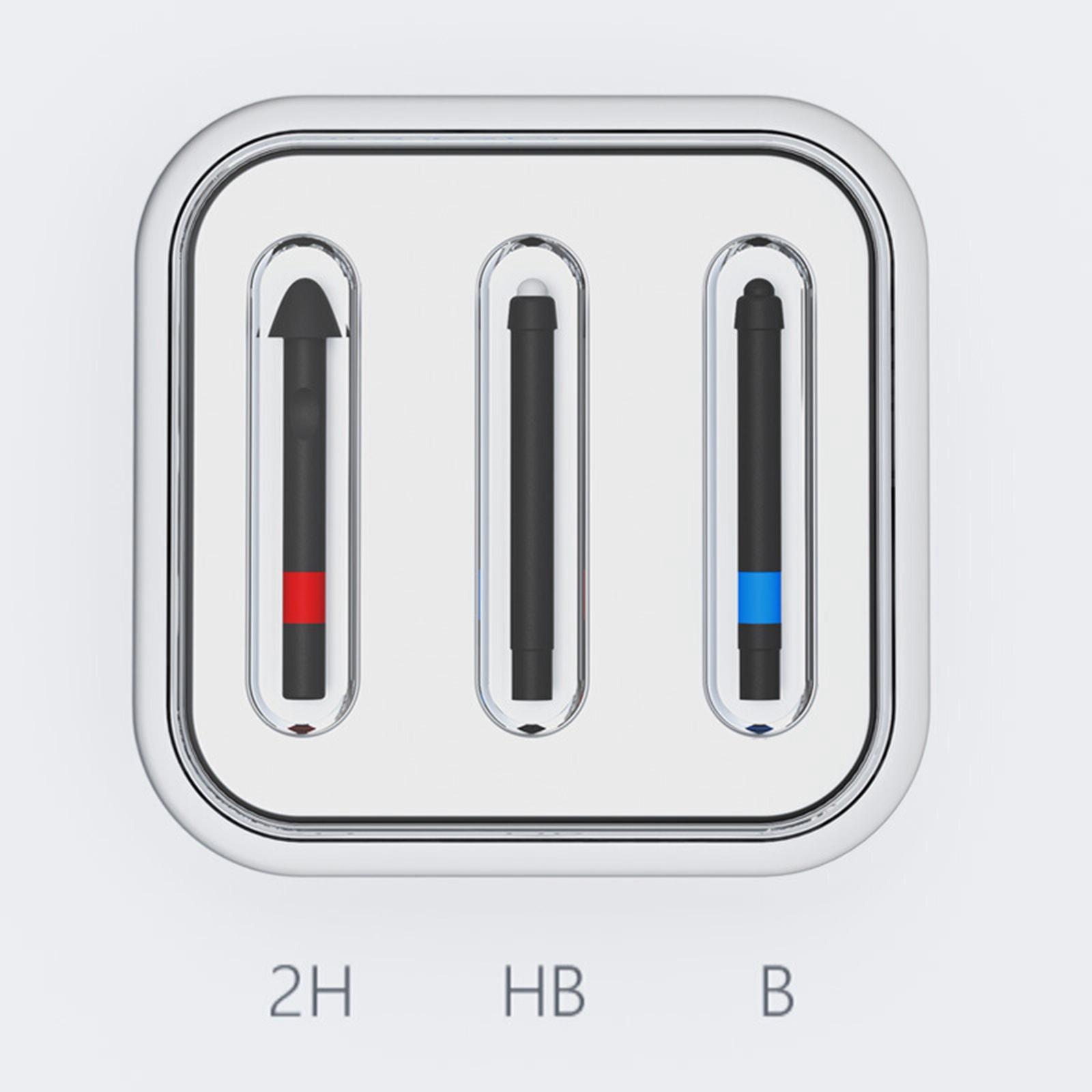 3Pcs Refill Pen Tips Replacement 2H, HB, B Pen Tip Kit for Surface Pro 4 5