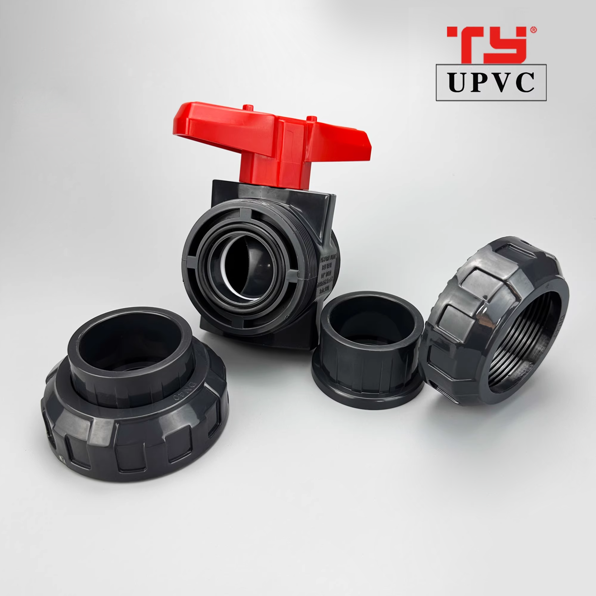 Khóa giắc co ống nhựa UPVC nhãn hiệu TY - DNdùng cho bể cá cảnh
