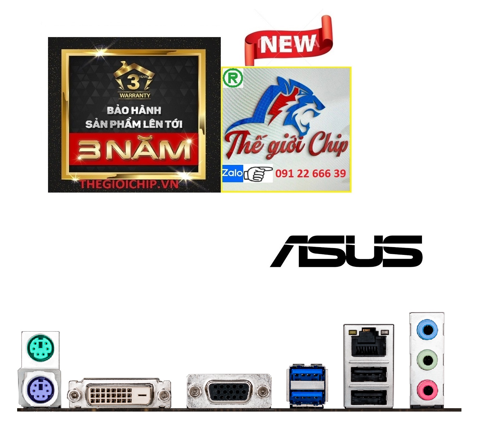 Bo Mạch Chủ (Mainboard) ASUS H81M-K (HÀNG CHÍNH HÃNG)