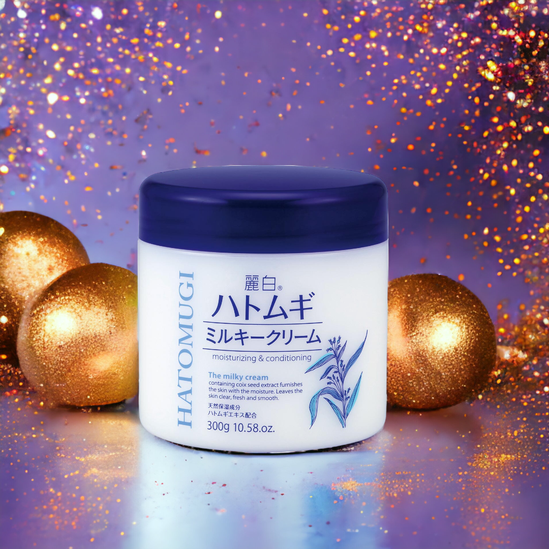 Kem Dưỡng Trắng Da Chiết Xuất Hạt Ý Dĩ Hatomugi Milky Cream - 30015