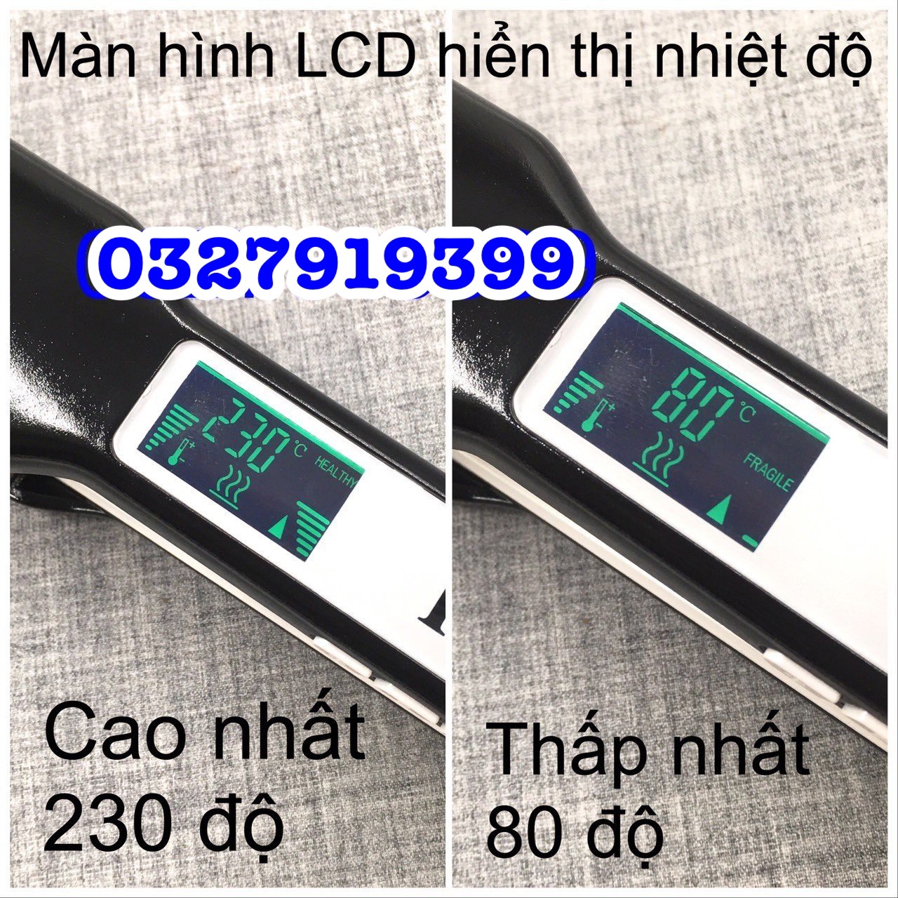 Máy duỗi tóc chuyên nghiệp bản lớn PROSEEE 001