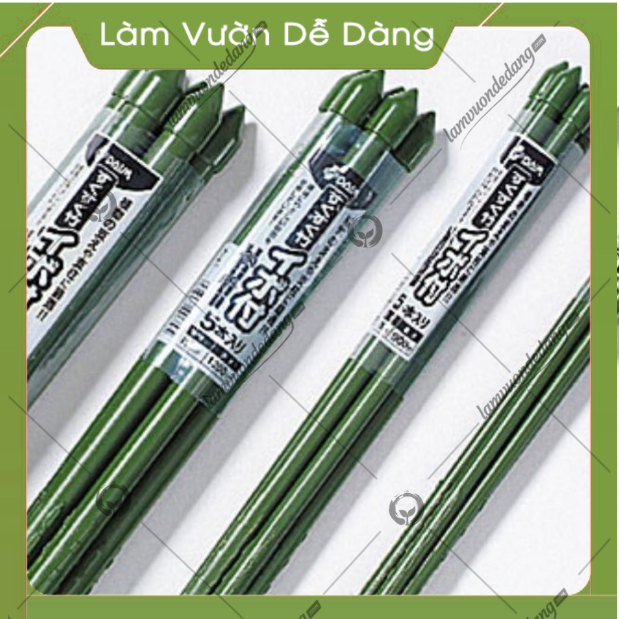 (combo 10) ỐNG THÉP BỌC NHỰA - Một thương hiệu của DAIM Nhật Bản - Dùng làm Khung Đỡ,Giá Đỡ Hoa Hồng Leo,Giàn Leo Bầu Bí Mướp,Khung cây thép - Với nhiều kích thước khác nhau giúp khách hàng dễ dàng lựa chọn để tạo các khung cho khu vươ