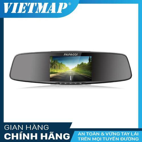 CAMERA HÀNH TRÌNH MÀN HÌNH DẠNG GƯƠNG GOSAFE 790 KÈM THẺ NHỚ