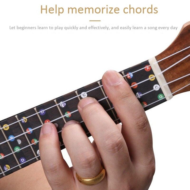 UKULELE NOTE STICKER - MIẾNG DÁN ĐÁNH DẤU VỊ TRÍ NỐT NHẠC TRÊN ĐÀN UKULELE