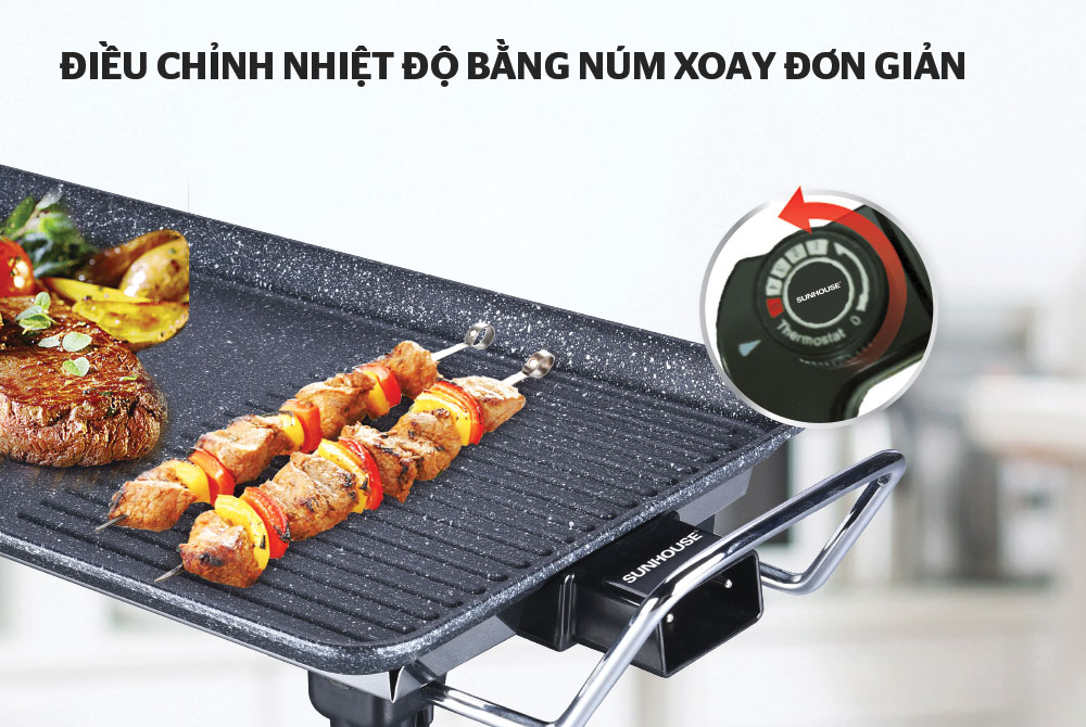 Bếp Nướng Điện Không Khói Tiện Dụng Công Suất