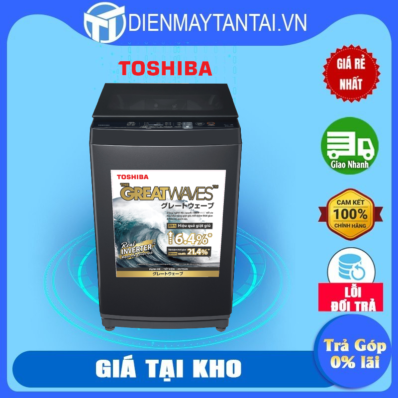 Máy giặt Toshiba Inverter 9 Kg AW-DK1000FV - Hàng chính hãng