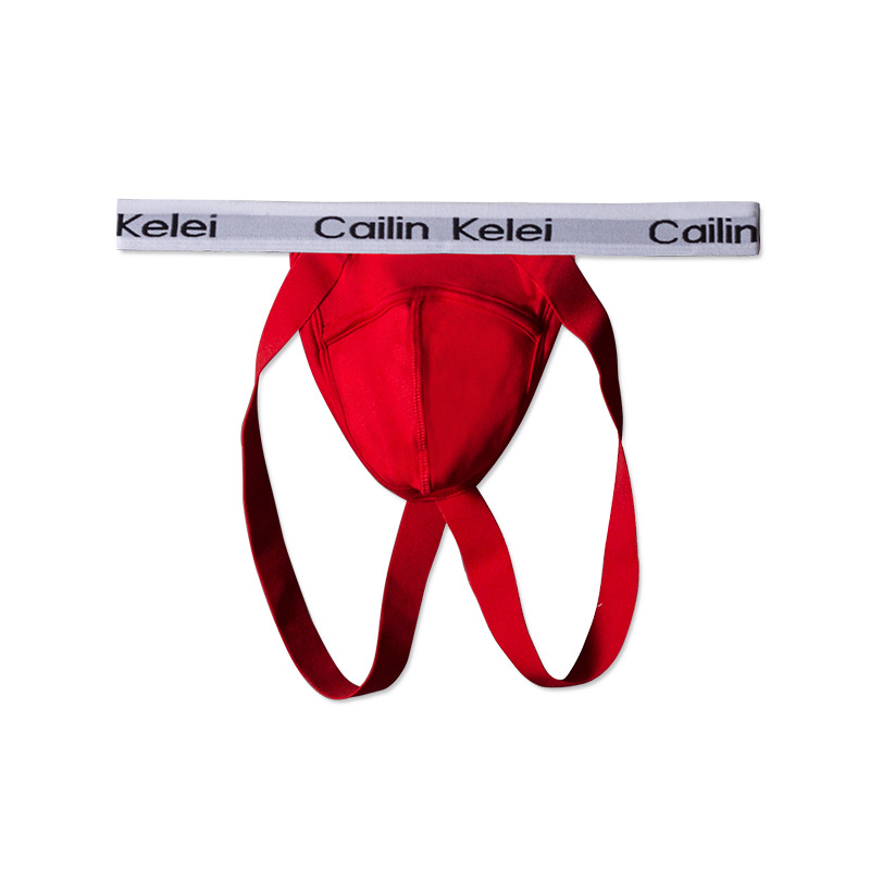 Quần lót nam lọt khe cạp trễ Cailin Kelei Jockstrap phối dây