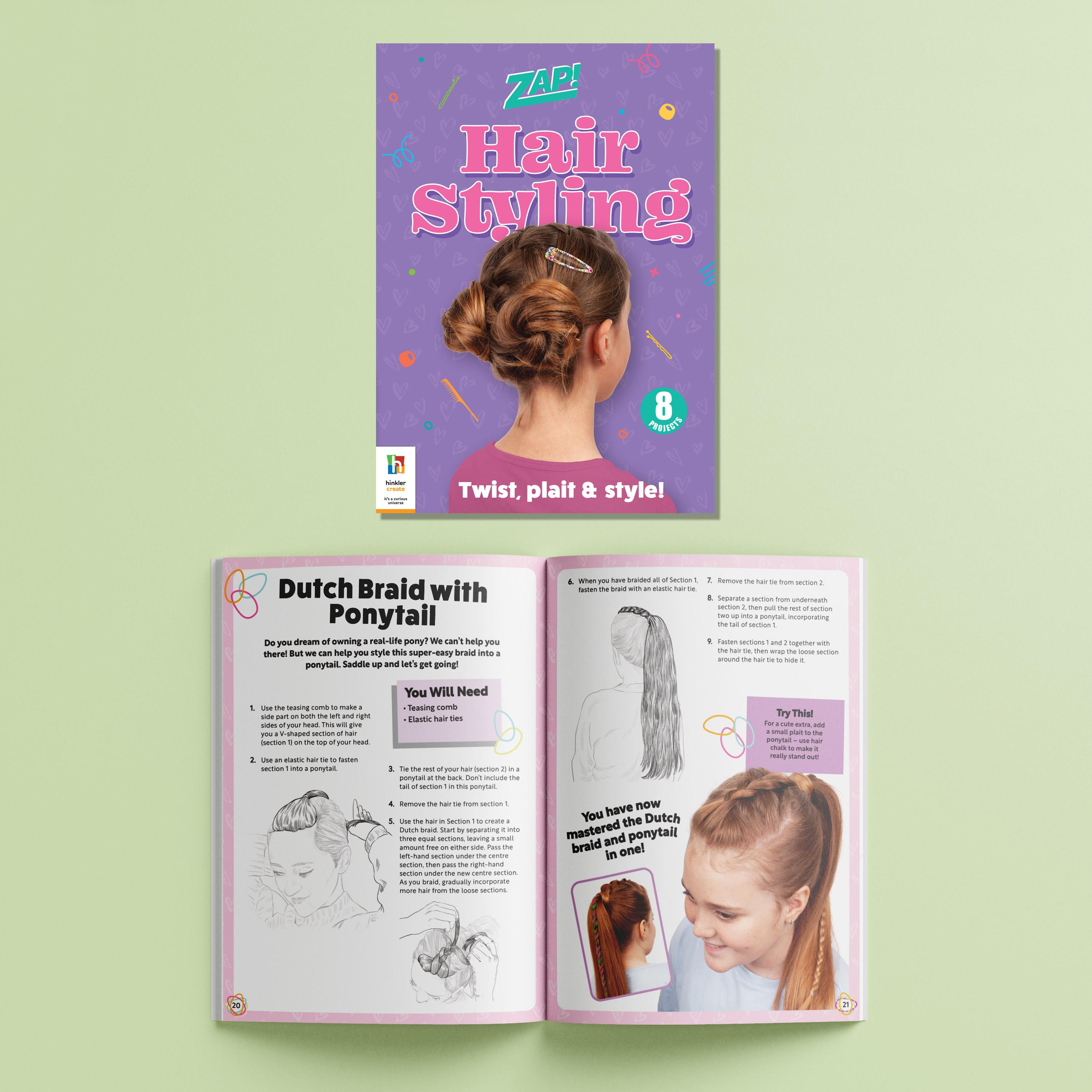 Sách ngoại văn: Zap! Hair Styling Kit