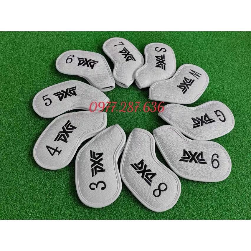 Cover bọc đầu gậy golf cover gậy sắt da PU chống trầy xước bụi bẩn BD025