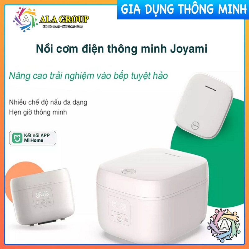 Nồi cơm điện kết nối app Mihome Xiaomi Joyami Phiên bản QUỐC TẾ Model S1/L1 - Hàng Chính Hãng